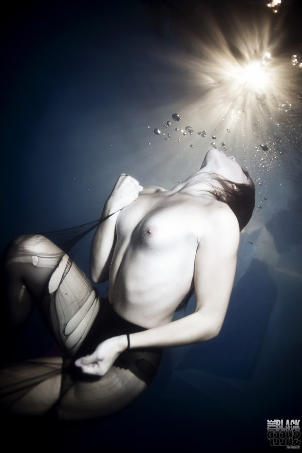 Underwater fantasy Artistic Nude Photo print by Photographer TheBlackSheep
