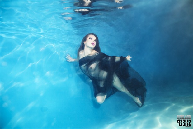 Underwater fantasy Artistic Nude Photo print by Photographer TheBlackSheep