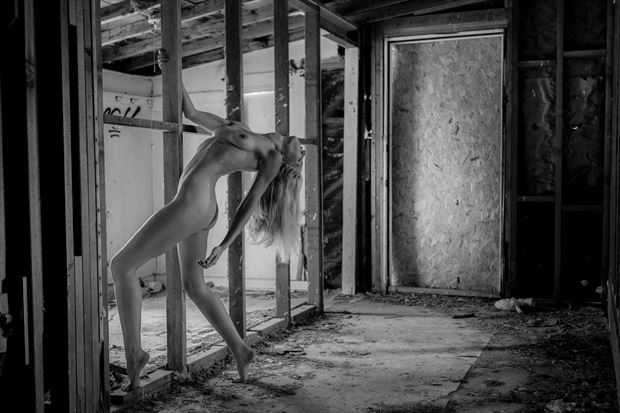 Wild Abandon Artistic Nude Photo print by Photographer Opp_Photog
