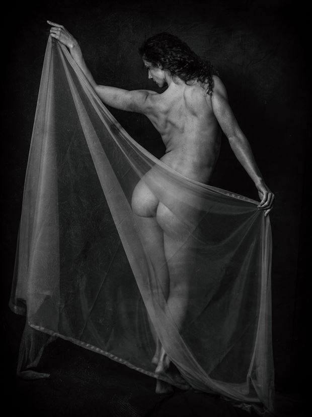 andromeda artistic nude photo print by photographer shawn crowley