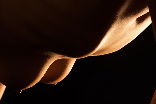 artistic nude close up artwork print by photographer yoga chang