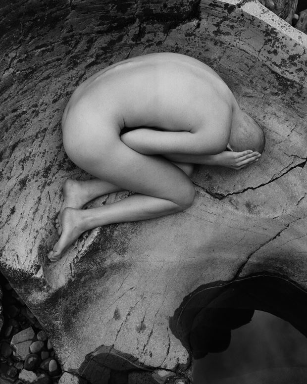 artistic nude figure study artwork print by photographer christopher ryan