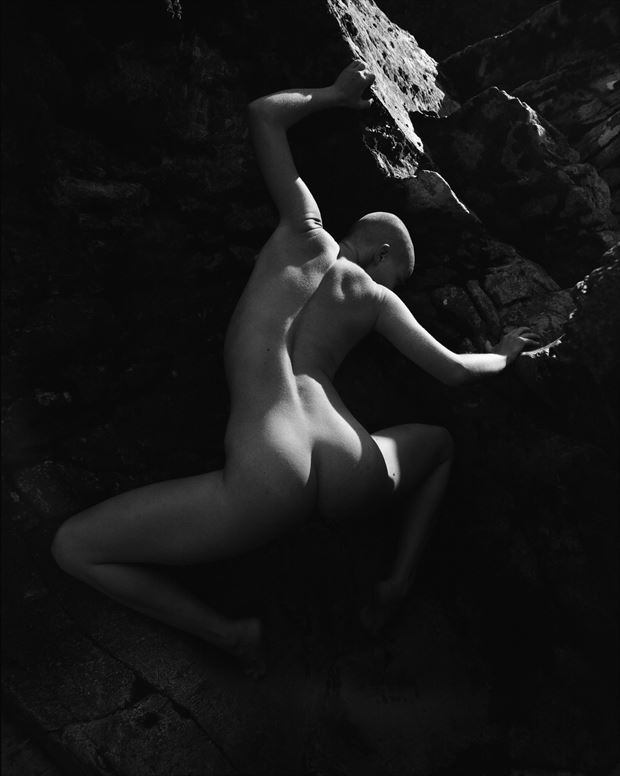 artistic nude nature artwork print by photographer christopher ryan