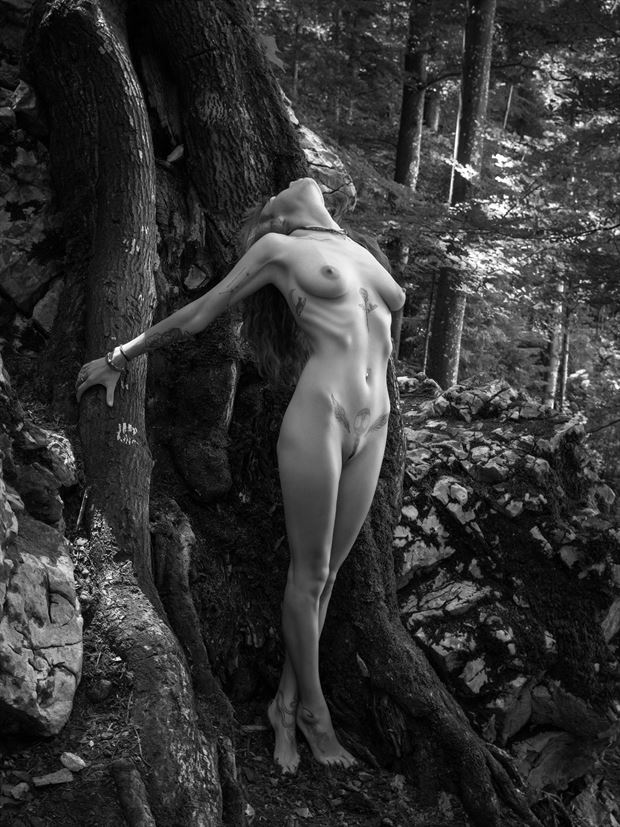 artistic nude nature artwork print by photographer lomobox