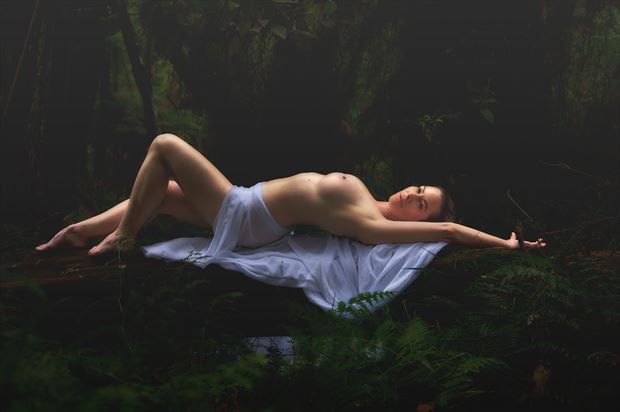 artistic nude nature photo print by photographer tfa photography