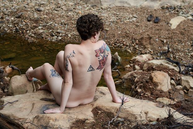 artistic nude tattoos photo print by photographer teb art photo