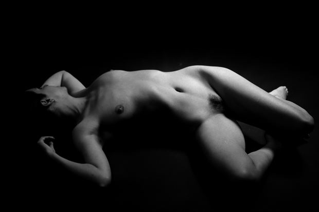 asimira revanche on film 14 artistic nude photo print by photographer jan karel kok