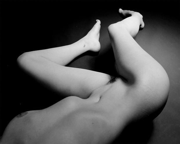 asimira revanche on film 15 artistic nude photo print by photographer jan karel kok