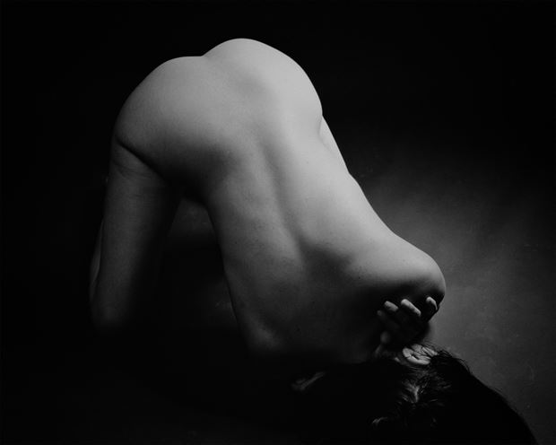 asimira revanche on film 16 artistic nude photo print by photographer jan karel kok