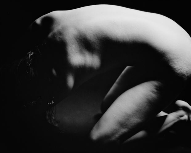 asimira revanche on film 20 artistic nude photo print by photographer jan karel kok