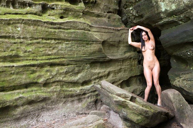 aurora at cuyahoga valley national park artistic nude photo print by photographer robert l person