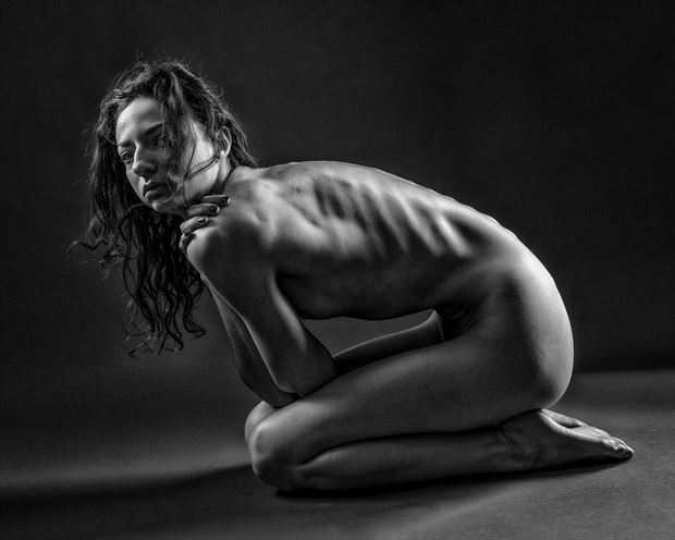 beth artistic nude photo print by photographer rick jolson