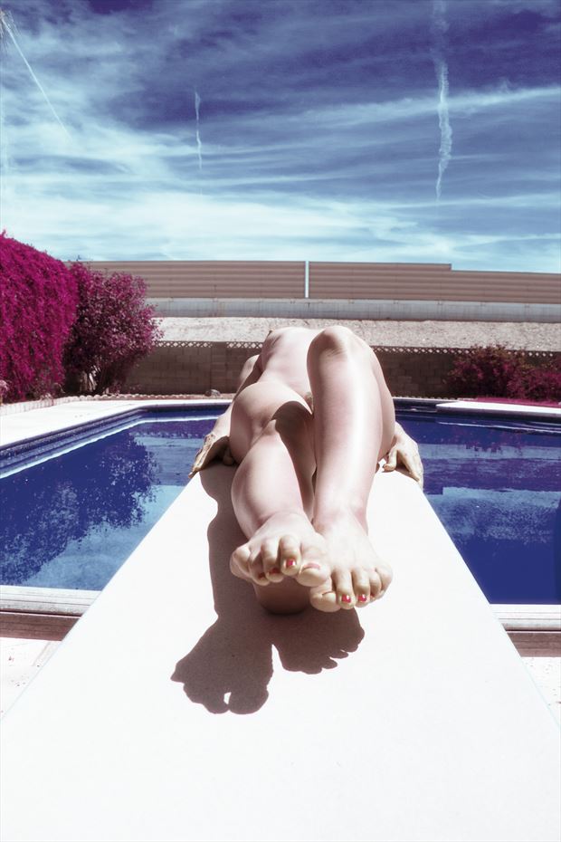 chemtrail melancholy artistic nude photo print by photographer deimos