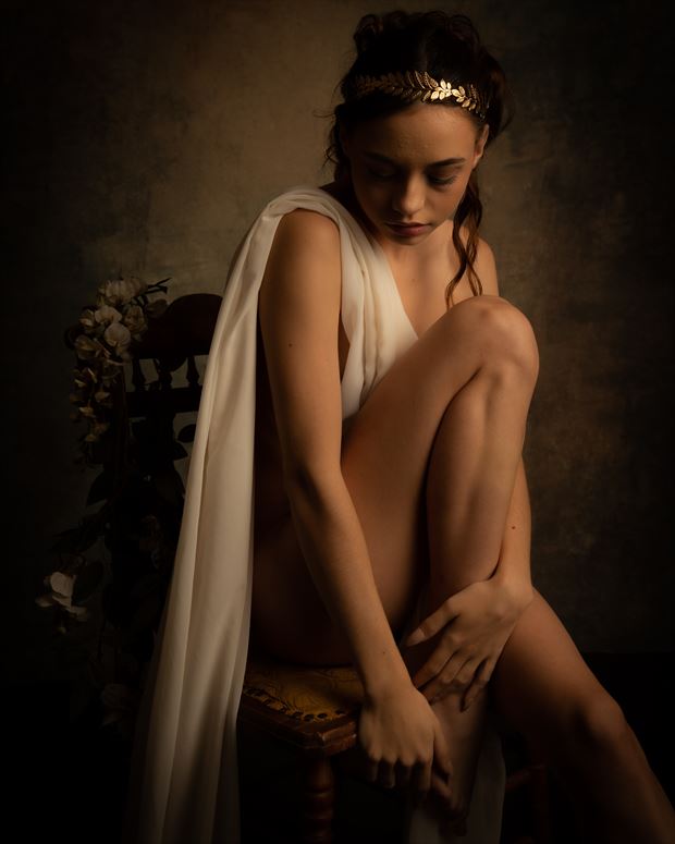elle artistic nude photo print by photographer ken craig