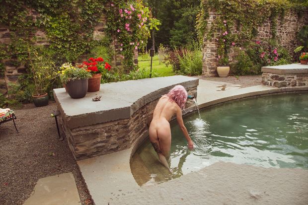 eve s garden artistic nude photo print by photographer michael grace martin