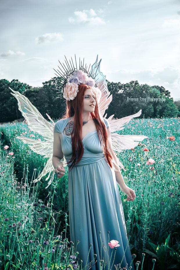 faeries among the wildflowers 4 cosplay photo print by photographer crimson fang photo