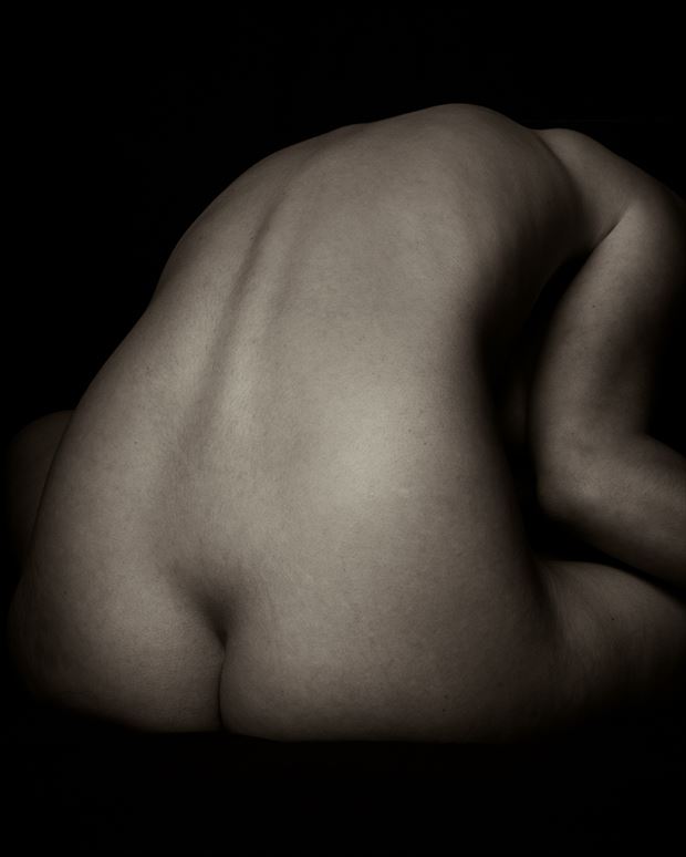 figure study 1712 artistic nude photo print by photographer dave earl