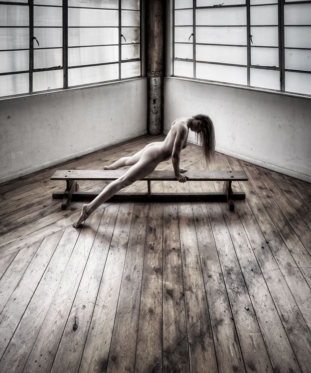 form artistic nude photo print by photographer paul mason