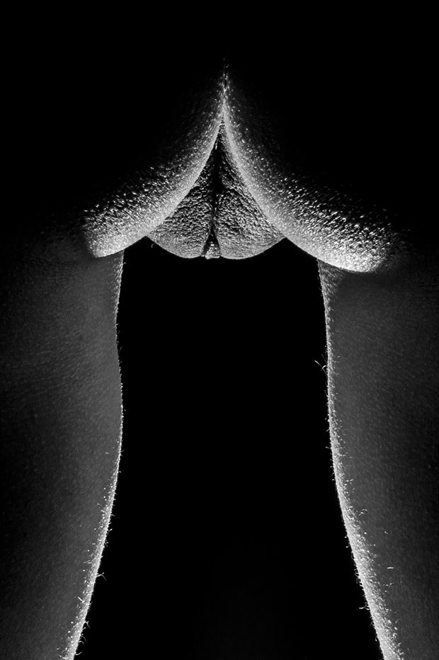 from behind artistic nude photo print by photographer turcza hunor