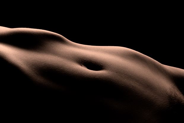 gentle bodyscape artistic nude photo print by photographer musingeye