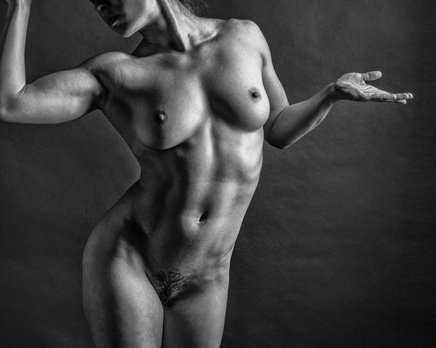 hand artistic nude photo print by photographer rick jolson