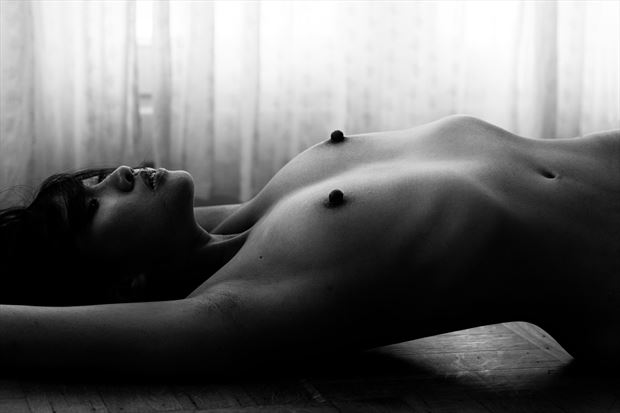 into the light artistic nude photo print by photographer jan karel kok