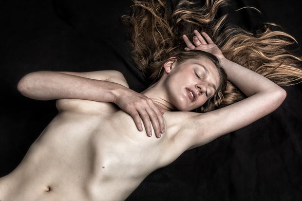 just relaxin sensual photo print by photographer rick jolson