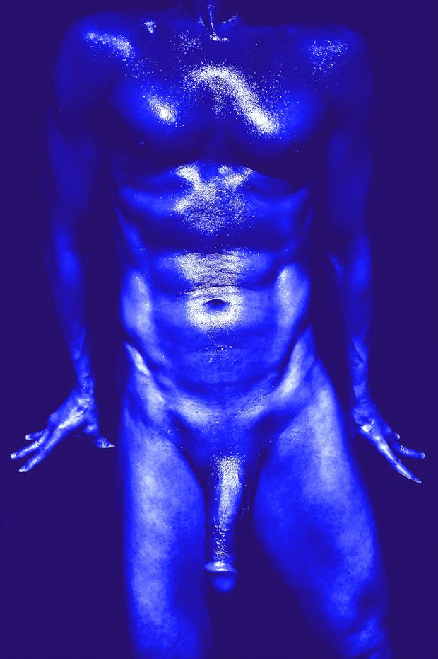 light transitions artistic nude photo print by model avid light