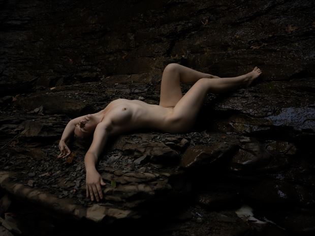melancholy artistic nude photo print by photographer endearing journey photography