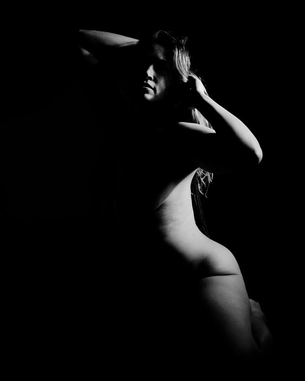miss d 15 artistic nude photo print by photographer jan karel kok