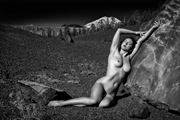 Nude on a Volcano