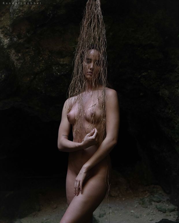 persephone artistic nude photo print by photographer randall hobbet