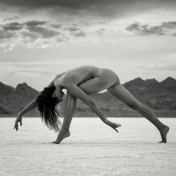 playa strider artistic nude photo print by photographer randall hobbet