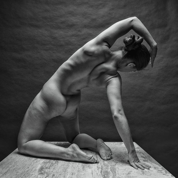 reach low artistic nude photo print by photographer rick jolson