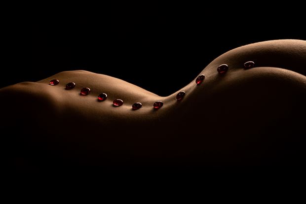 redstone curve artistic nude photo print by photographer musingeye