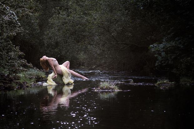 scarlett fox in north yorkshire 2 artistic nude photo print by photographer melpettit