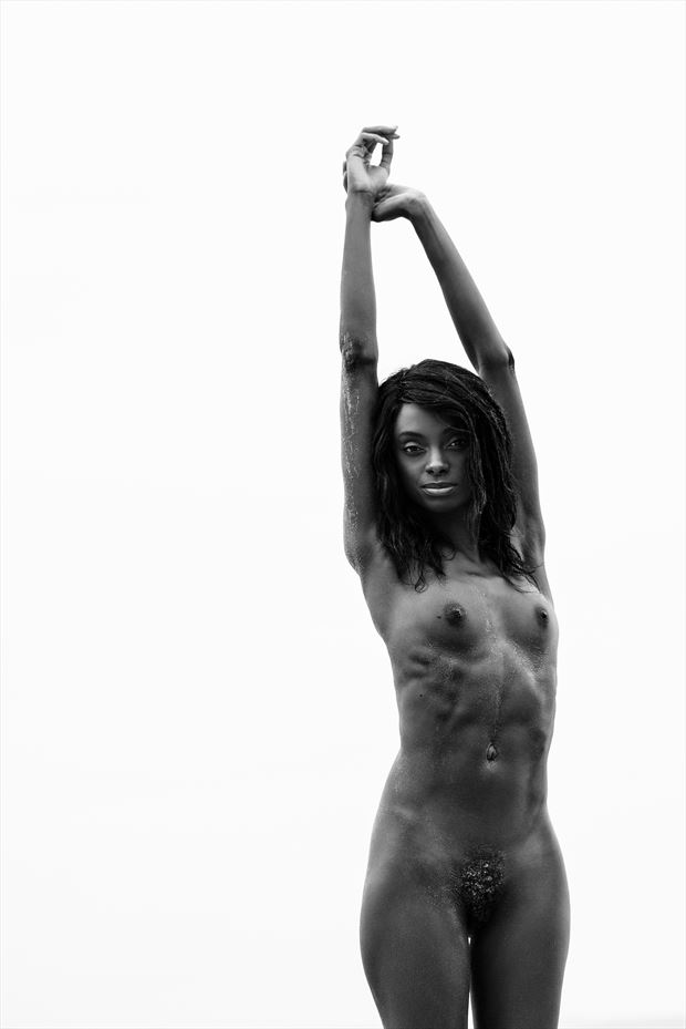 shante artistic nude photo print by photographer luke adam