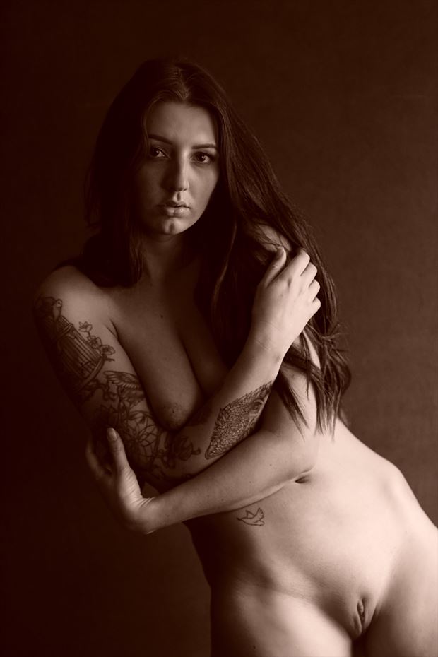 siani artistic nude photo print by photographer amalgam 