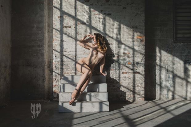 sienna 5 artistic nude photo print by photographer pangeo