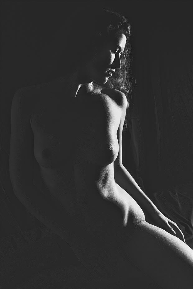 sienna hayes artistic nude photo print by photographer steve cottrill