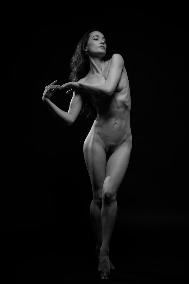 silent artistic nude artwork print by photographer j%C3%BCrgen weis