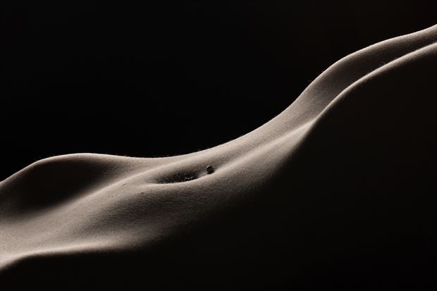 sliding forms artistic nude photo print by photographer musingeye