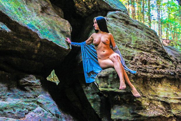 take the high ground artistic nude photo print by photographer robert l person