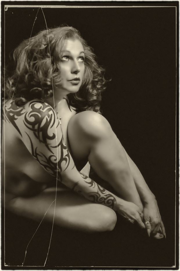 tattoos sensual photo print by photographer bruce bowers