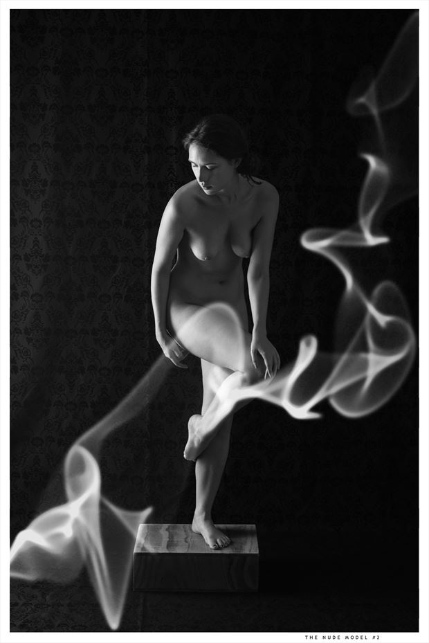 the nude model 2 artistic nude photo print by photographer thomas photo works