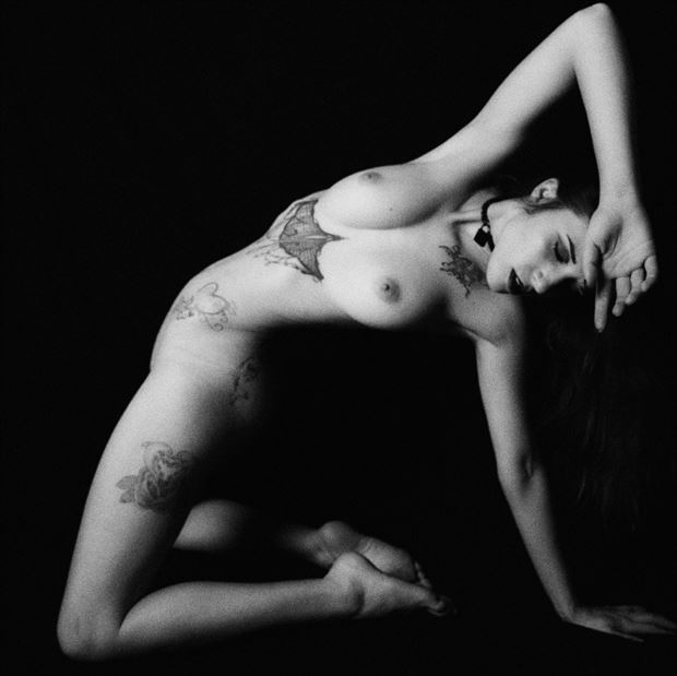 the strength artistic nude artwork print by photographer daniel tirrell photo