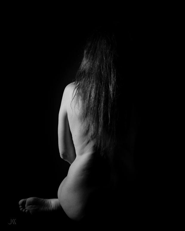 throwback 2017 heidi artistic nude photo print by photographer jankarelkok