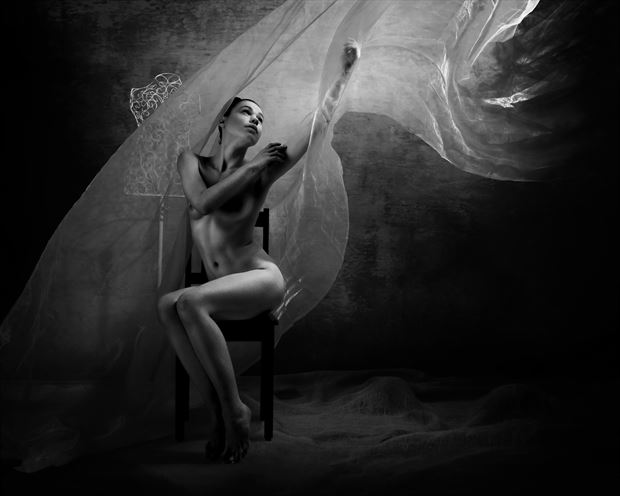 zoe artistic nude photo print by photographer ncp photography